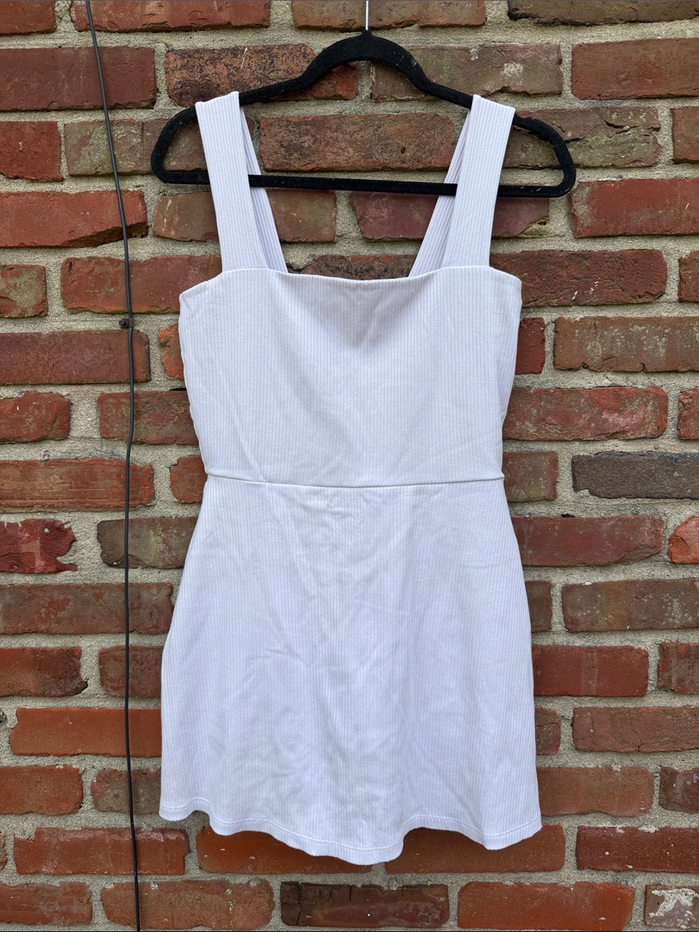 PINK Victoria's Secret Ribbed Romper Dress